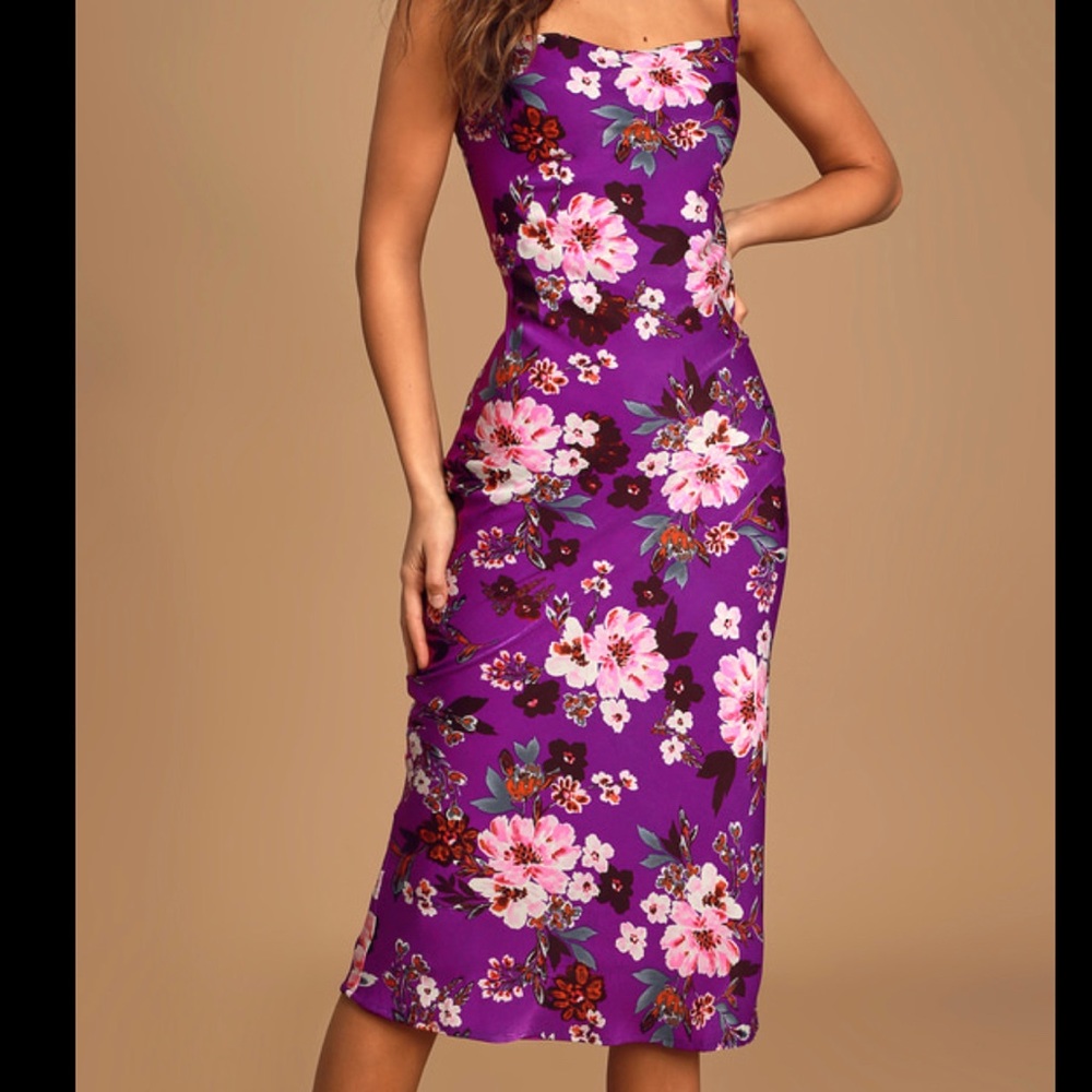 Silk slip dress